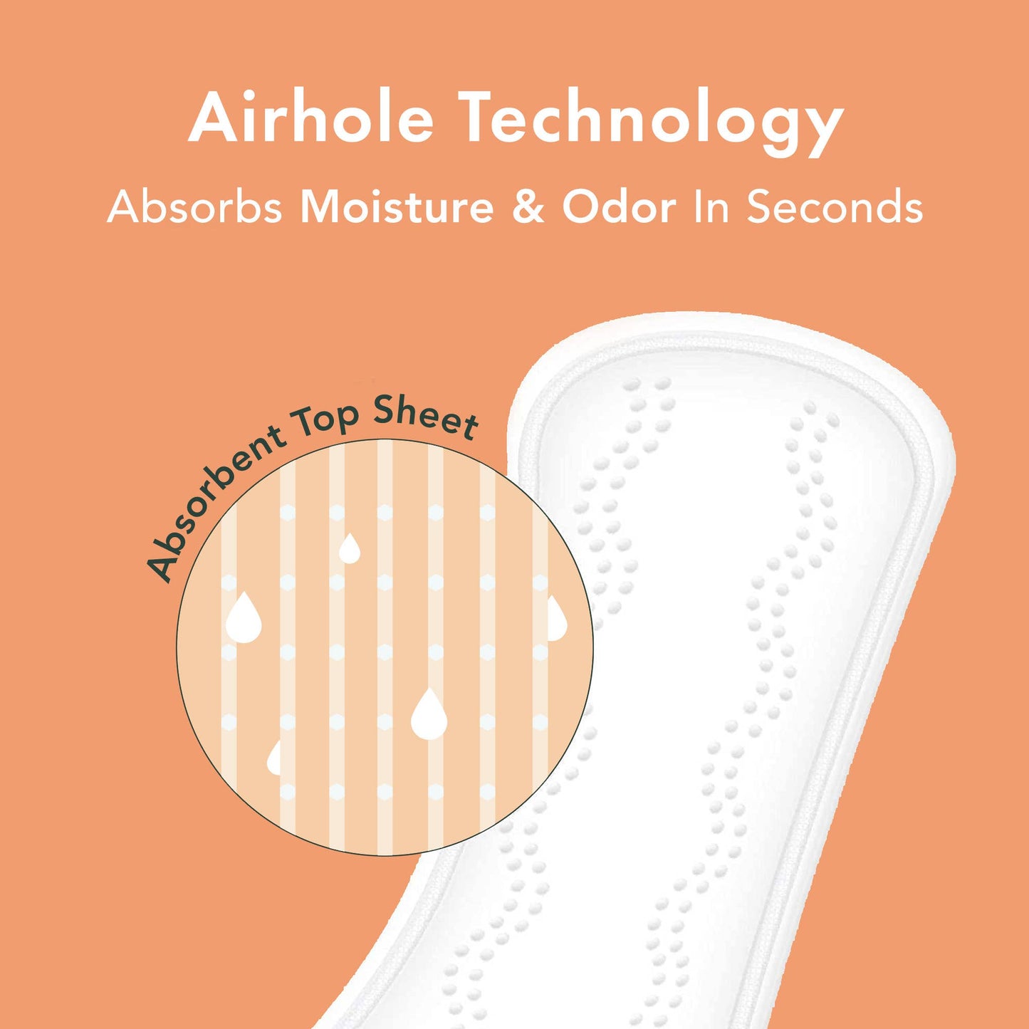 Rael Organic Cotton Cover Panty Liners - Long