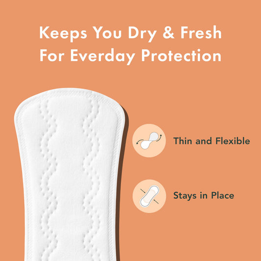 Rael Organic Cotton Cover Panty Liners - Long