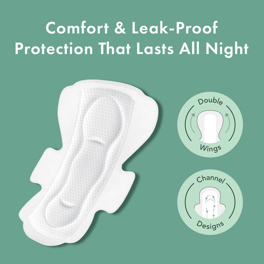 Rael Organic Cotton Cover Pads - Large